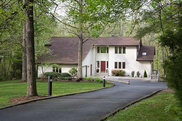 asphalt driveway